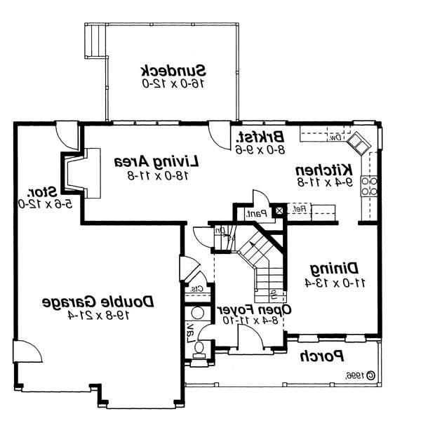 First Floor image of Charlotte House Plan